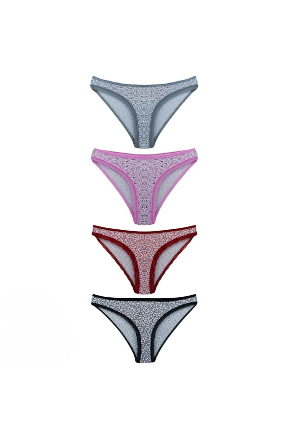 Tutku Desenli Rita Bayan Bikini Külot
