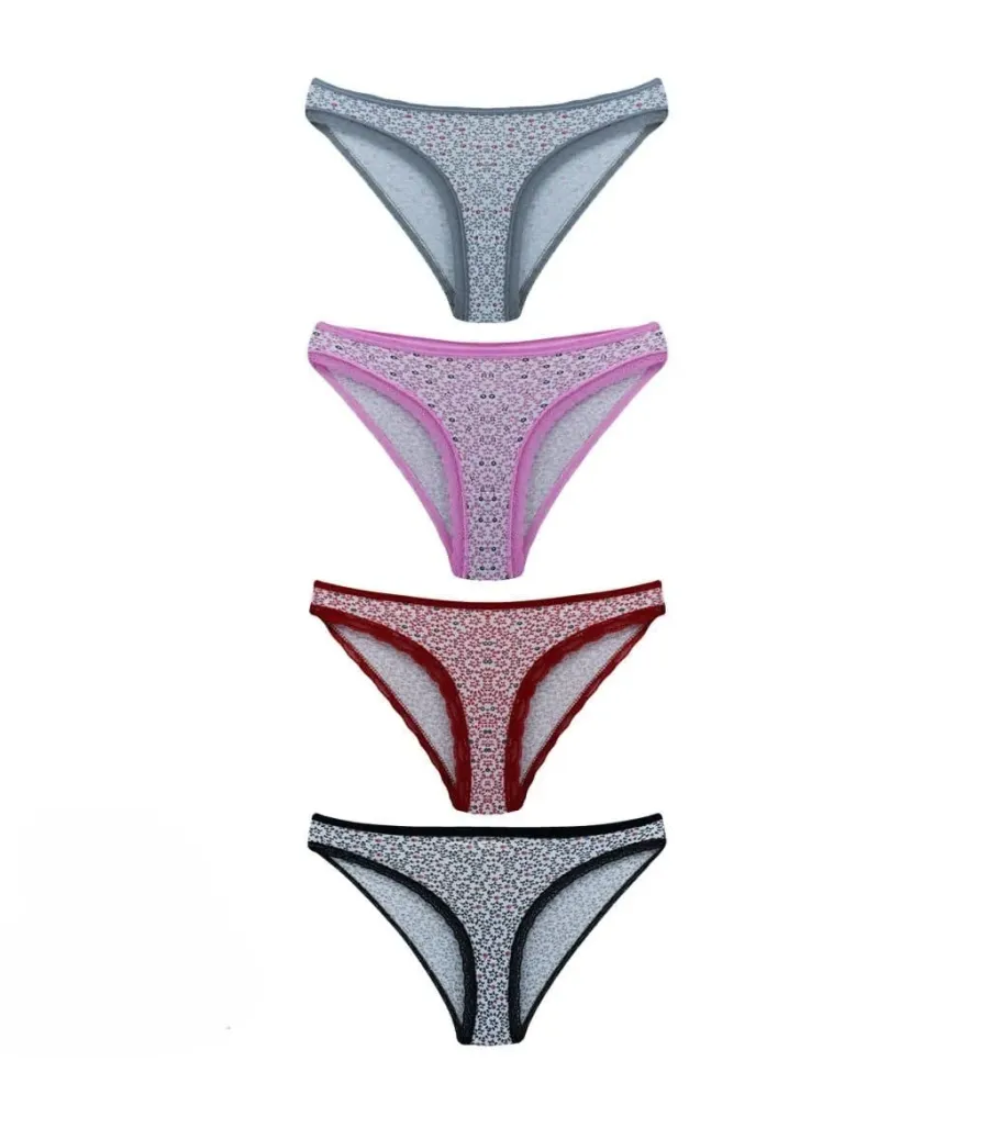 Tutku Desenli Rita Bayan Bikini Külot