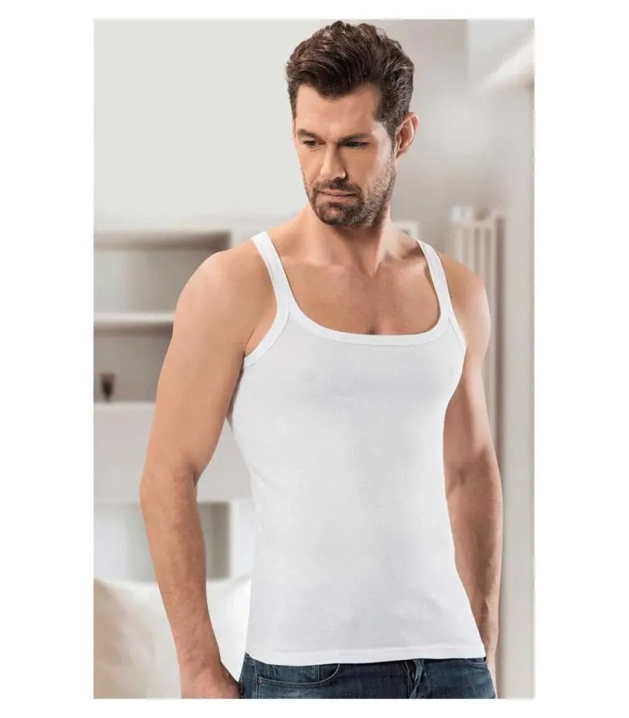 Anıt Erkek İp Askılı Kaşkorse Biyeli Modal Atlet