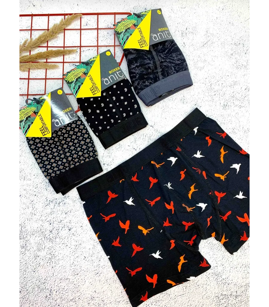 Anıt 1267 Erkek Desenli Boxer