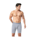 Gümüş Erkek Likralı Uzun Boxer Gri