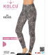 Toptan Kolcu Uzun Tayt Leopar Desenli