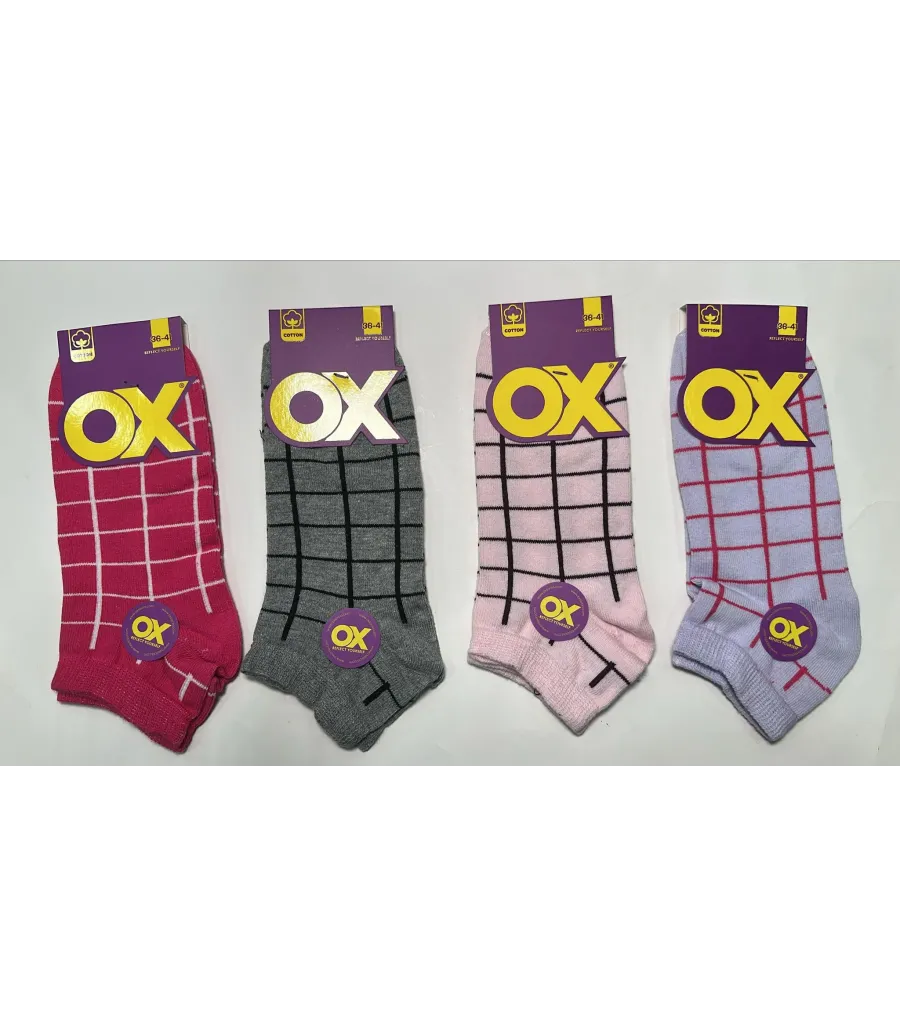 OX Kadın Patik Çorap OX08