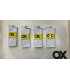 OX Kadın Kolej Çorabı Beyaz