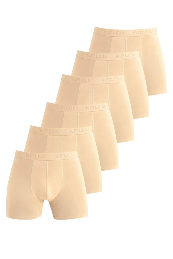Kolcu Erkek Likralı Boxer Ten