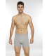 Kolcu Erkek Likralı Boxer Gri