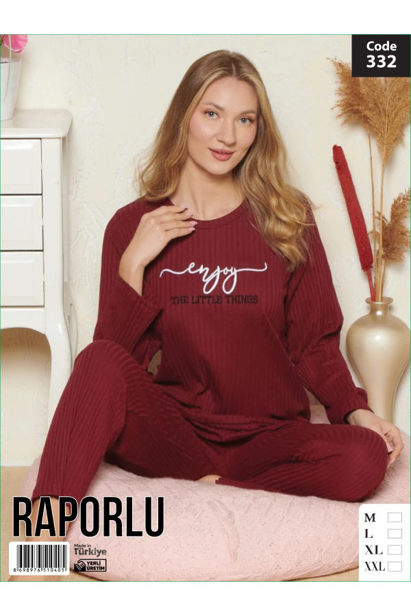 Zirve Uzun Kollu Kadın Pijama Takımı ZRV332