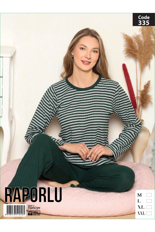 Zirve Uzun Kollu Kadın Pijama Takımı ZRV335