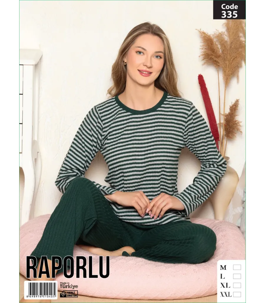Zirve Uzun Kollu Kadın Pijama Takımı ZRV335
