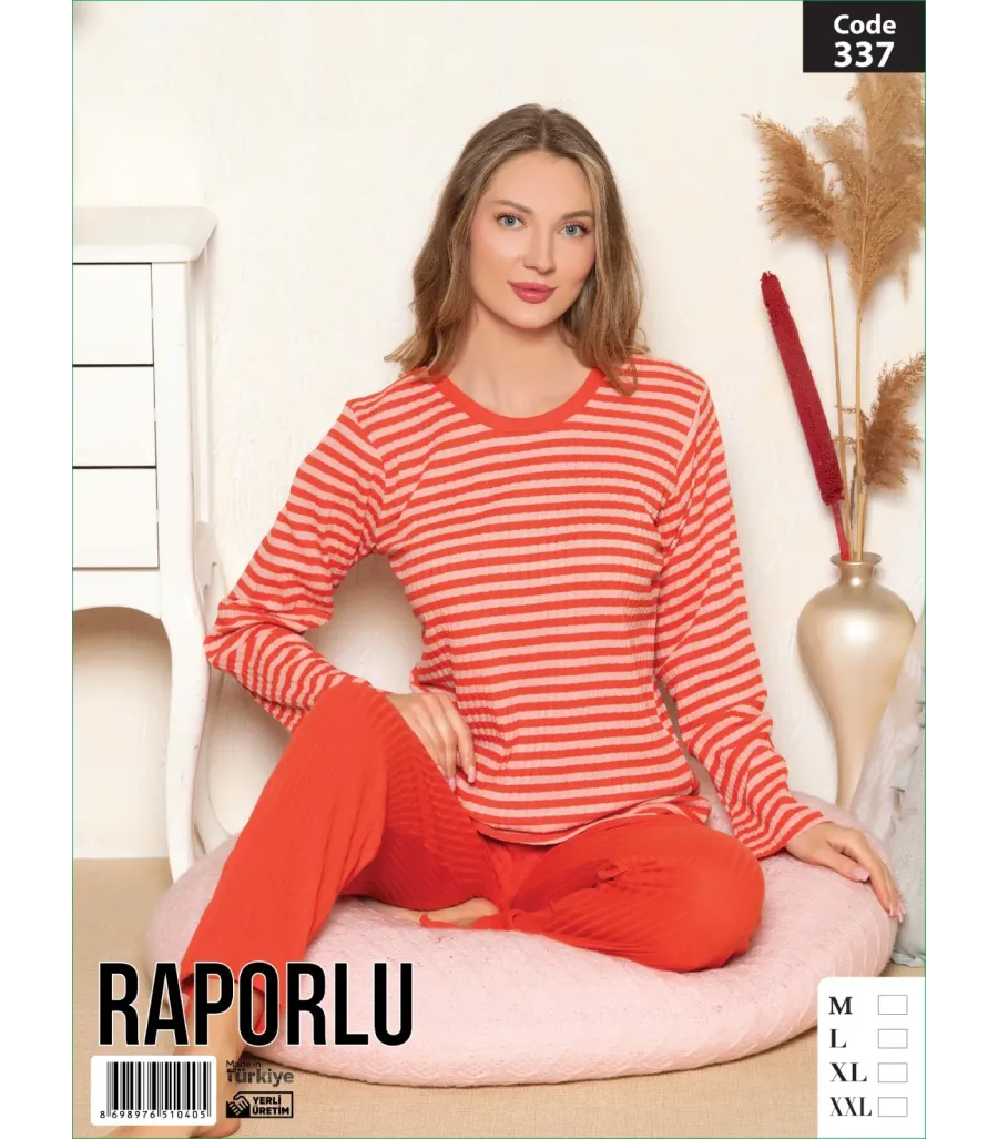 Zirve Uzun Kollu Kadın Pijama Takımı ZRV337