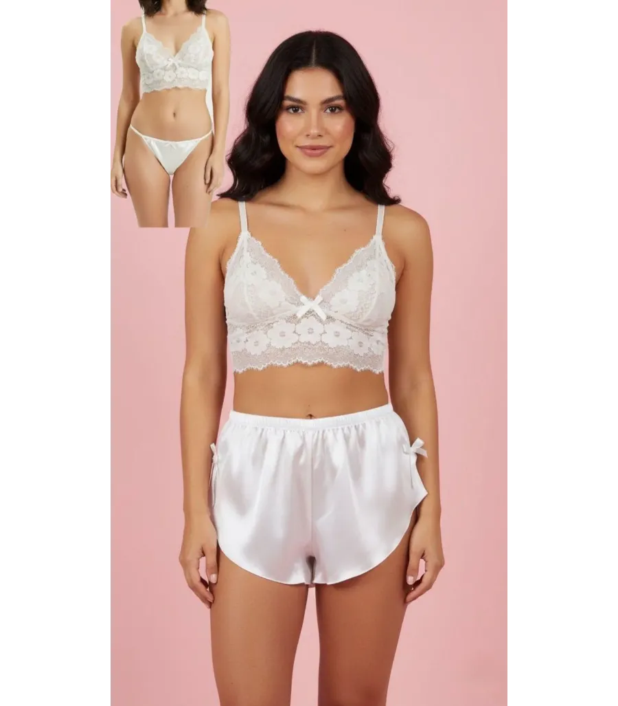 Love Secret Üçlü Şortlu Takım