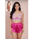 Love Secret Üçlü Şortlu Takım Fuşya