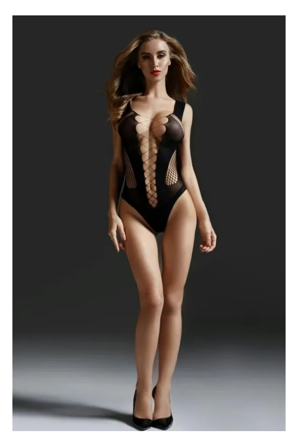 New Dreams Siyah Mayokini Body Vücut Çorabı