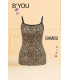 B'YOU Bambu Kadın Atlet Leopar