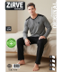 Zirve Erkek Penye Süprem Pijama Takımı 04