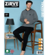 Zirve Erkek Penye Süprem Pijama Takımı 211