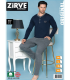 Zirve Erkek Penye Süprem Pijama Takımı 212