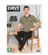 Zirve Erkek Penye Süprem Kısa Kol Pijama Takımı 249