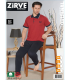 Zirve Erkek Penye Süprem Kısa Kol Pijama Takımı 239