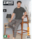 Zirve Erkek Penye Süprem Kısa Kol Pijama Takımı 235