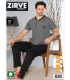 Zirve Erkek Penye Süprem Kısa Kol Pijama Takımı 246