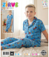 Zirve Erkek Çocuk Pijama Takımı 2110