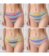 Gümüş İç Giyim Gökkuşağı Bikini