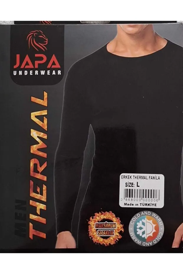 Japa Termal Kışlık Erkek Üst Fanila İçlik