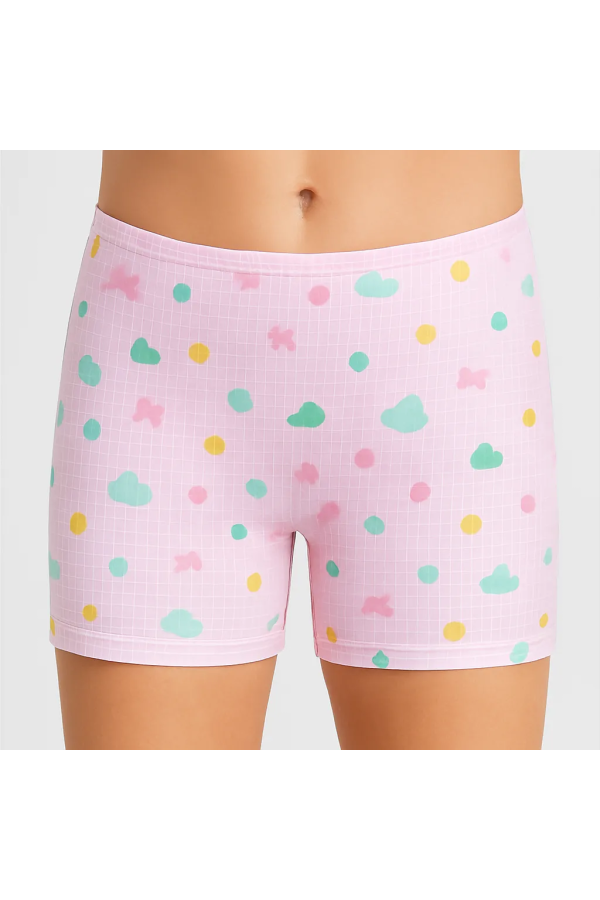 Berrak Kız Çocuk Boxer Short 3' Lü BRK 5655