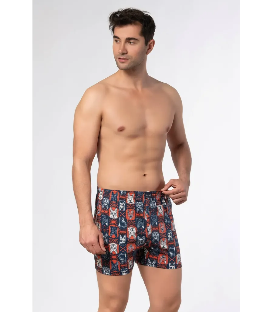 Berrak Erkek Penye Empirme Boxer Short