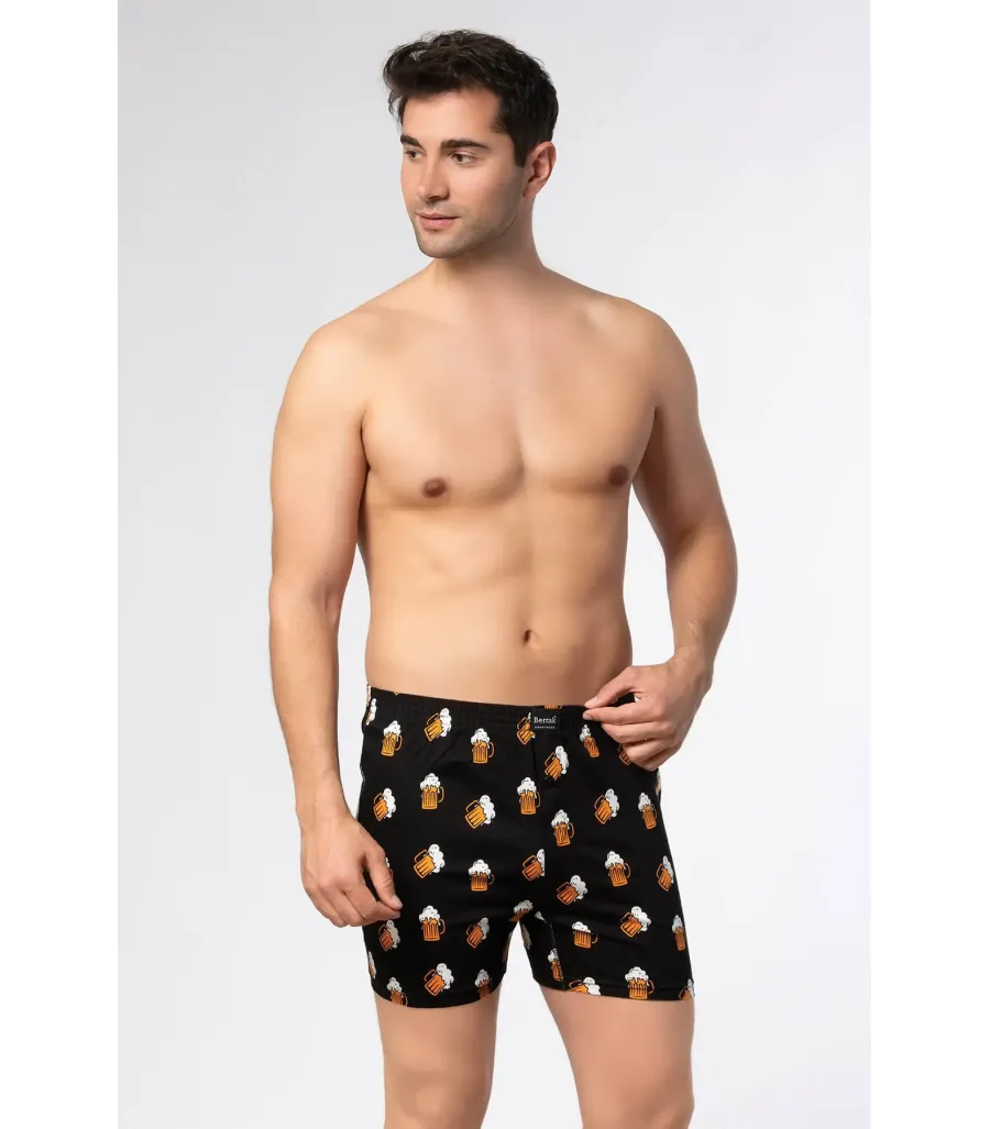 Berrak Erkek Penye Empirme Boxer Short