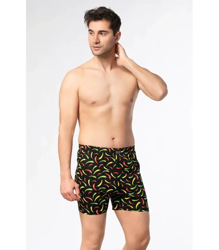 Berrak Erkek Penye Empirme Boxer Short