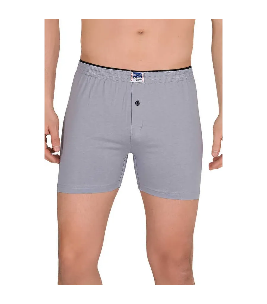 Berrak Erkek Renkli Penye Boxer Short