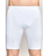 Berrak Likralı Erkek Uzun Boxer Short
