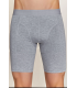 Berrak Likralı Erkek Uzun Boxer Short