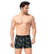 Berrak Erkek Lycralı Desenli Boxer Short
