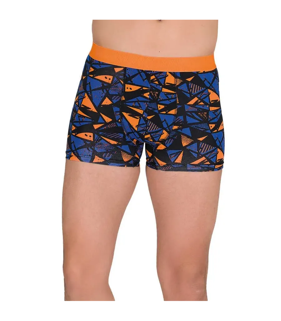 Berrak Erkek Lycralı Desenli Boxer Short