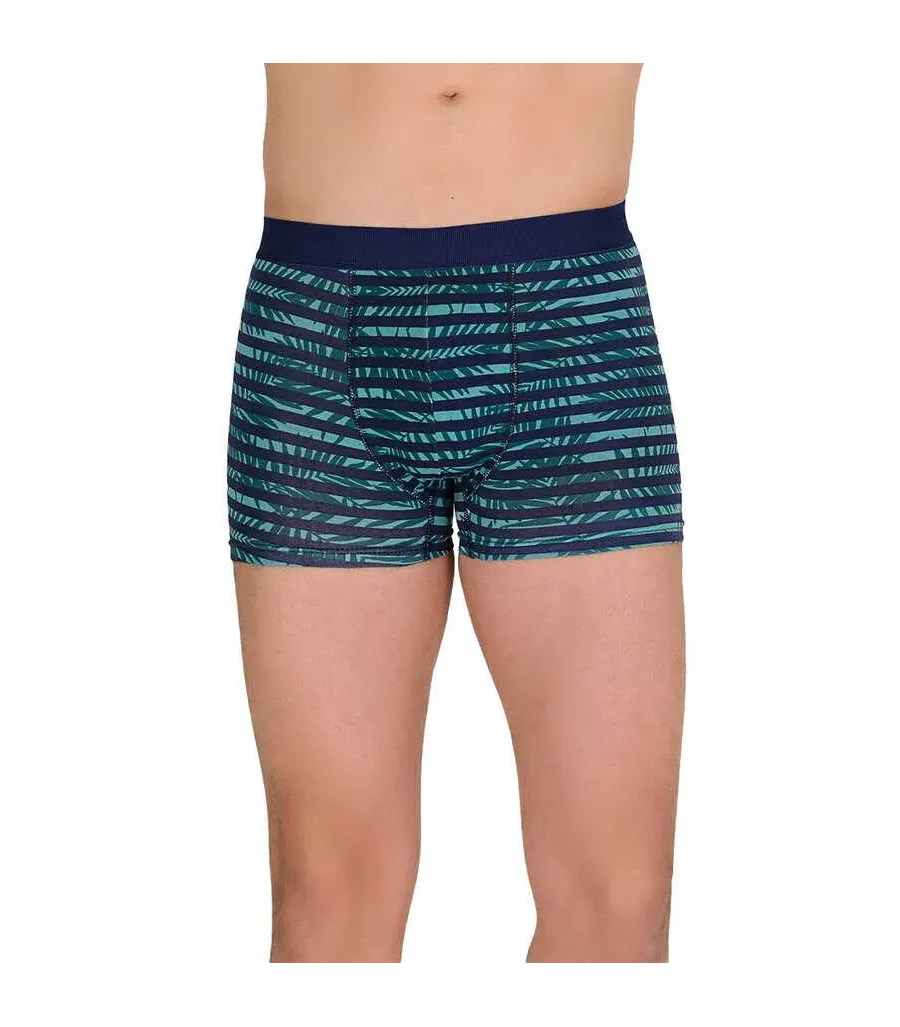 Berrak Erkek Lycralı Desenli Boxer Short
