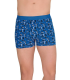 Berrak Erkek Lycralı Desenli Boxer Short