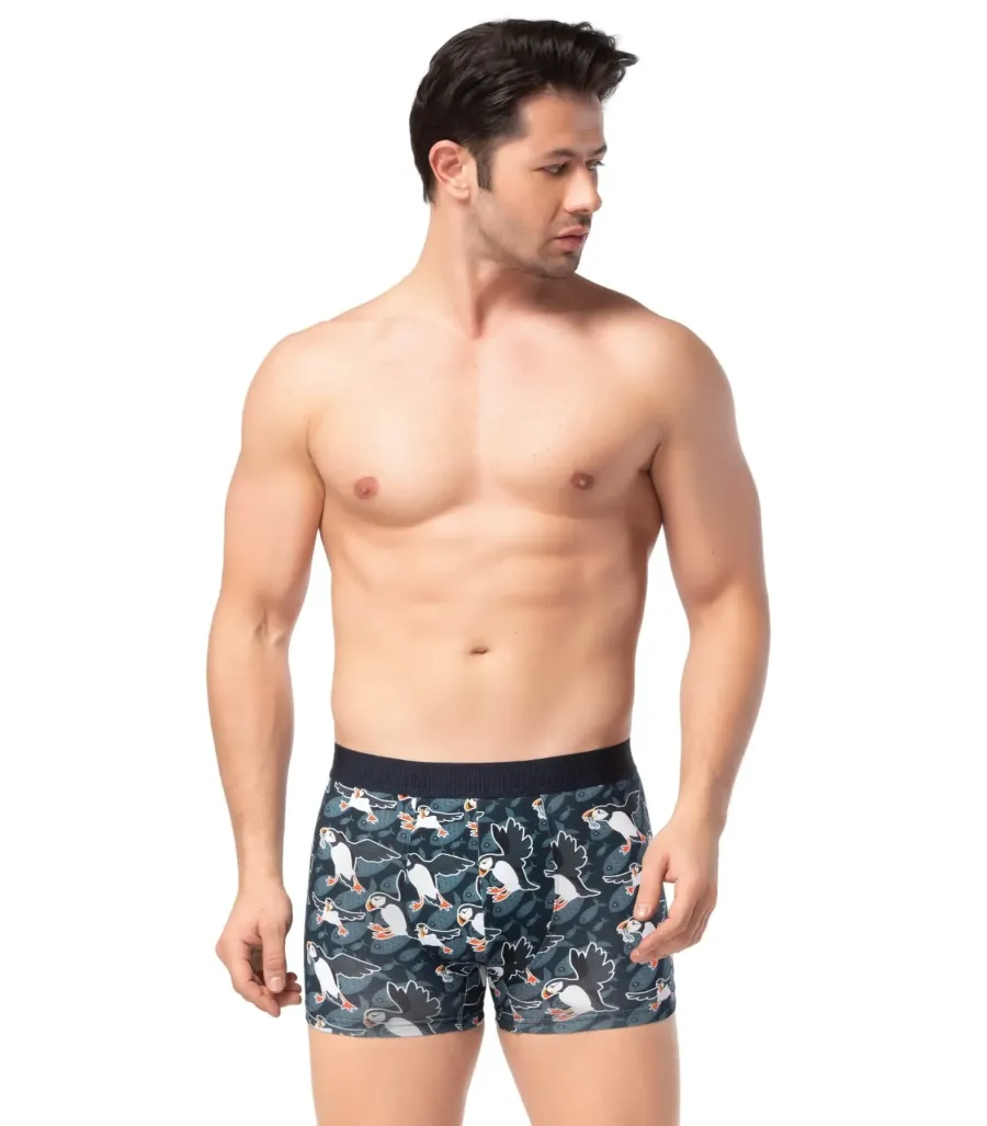 Berrak Erkek Dijital Baskı Boxer Short