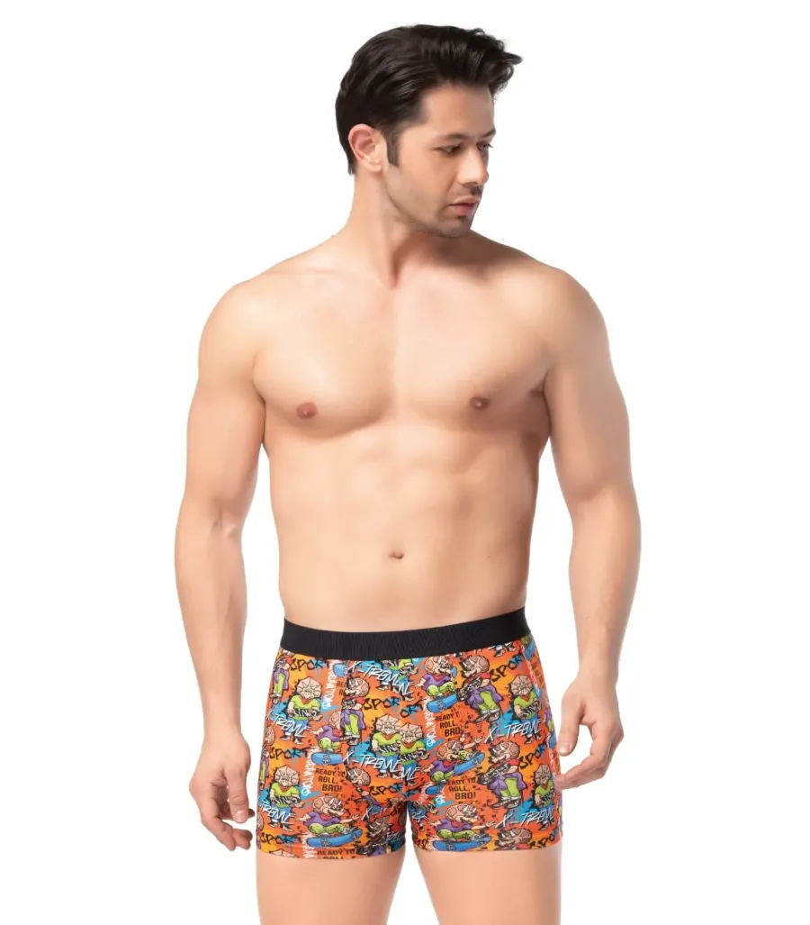 Berrak Erkek Dijital Baskı Boxer Short
