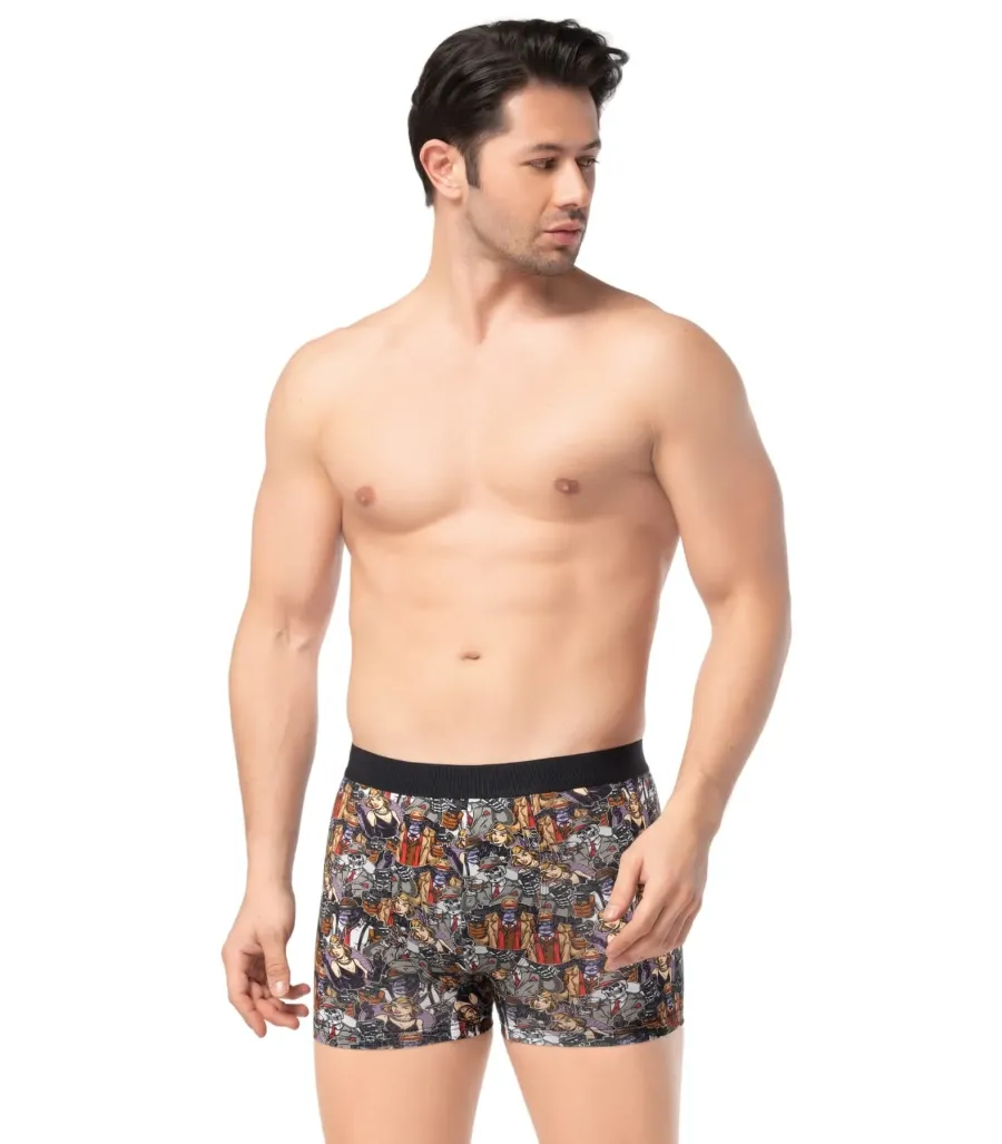 Berrak Erkek Dijital Baskı Boxer Short