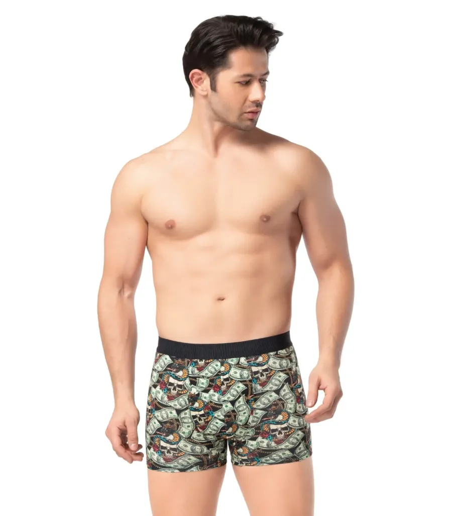 Berrak Erkek Dijital Baskı Boxer Short