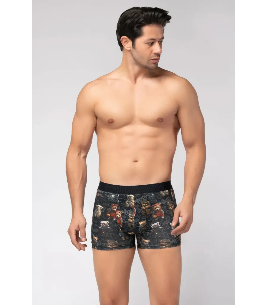 Berrak Erkek Dijital Baskı Boxer Short