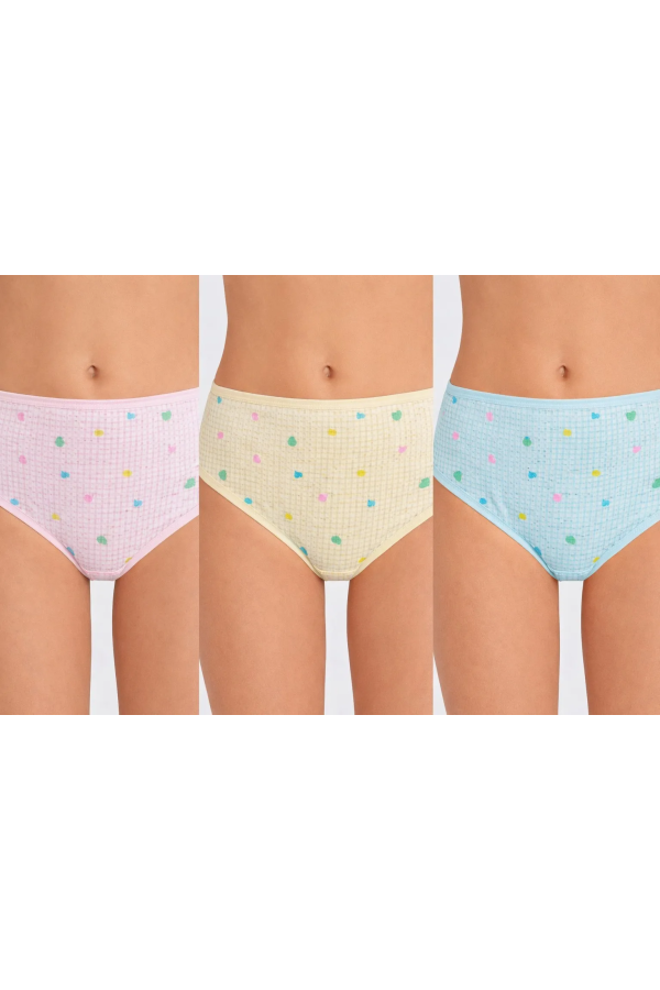 Berrak Kız Çocuk Bikini 3' Lü BRK 5656