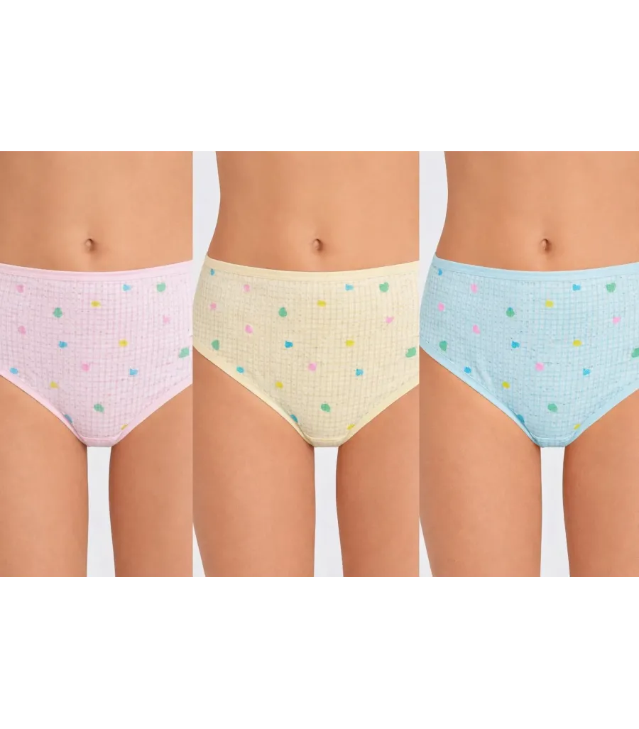 Berrak Kız Çocuk Bikini 3' Lü BRK 5656