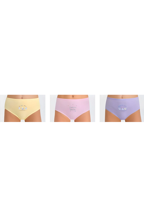 Berrak Kız Çocuk Bikini 3' Lü BRK 5659