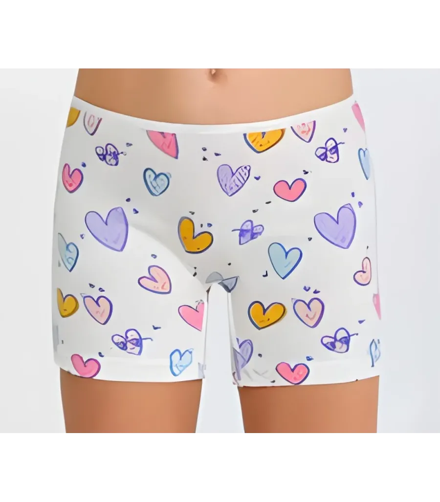 Berrak Kız Çocuk Boxer Short 3' Lü BRK 5661