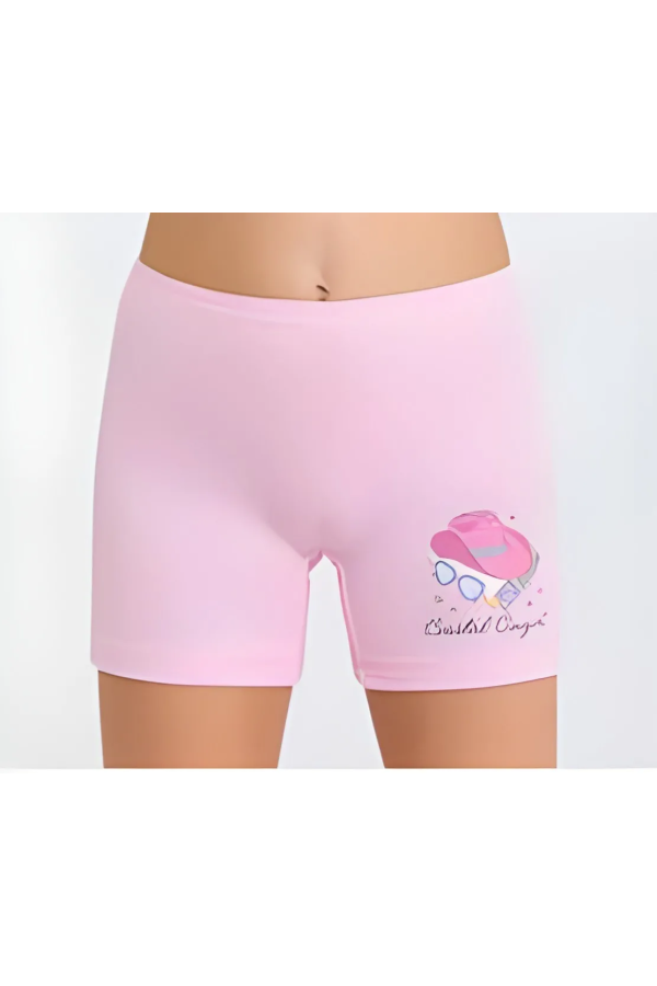 Berrak Kız Çocuk Boxer Short 3' Lü BRK 5664