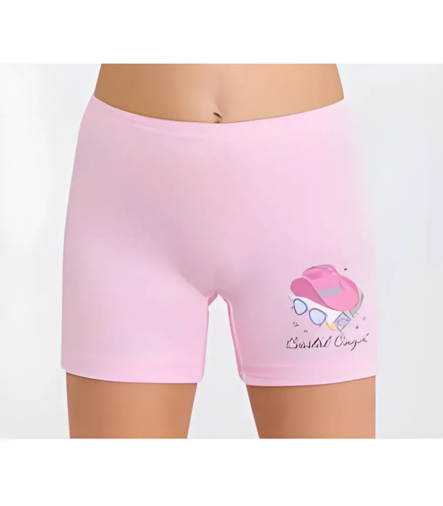 Berrak Kız Çocuk Boxer Short 3' Lü BRK 5664